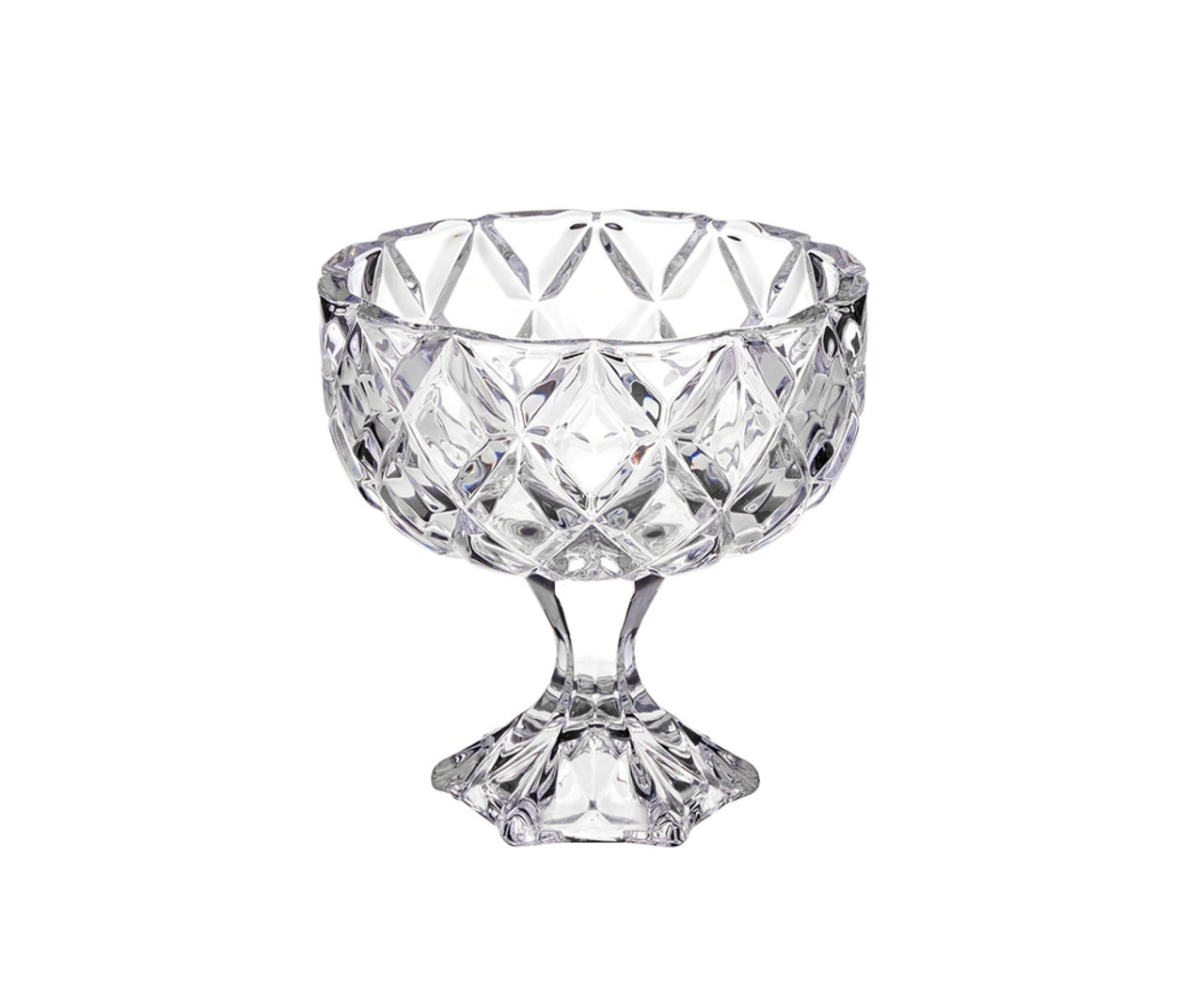 Скляна цукорниця YUJING 18*18см (прозорий) Q/HYBQ002, фото 1