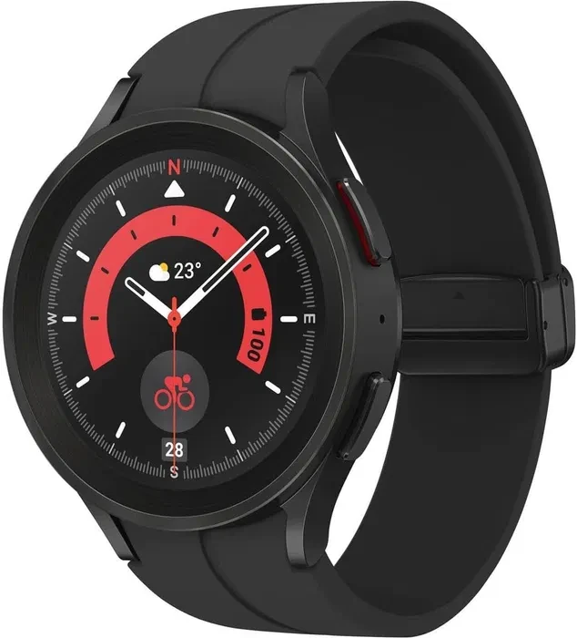 Samsung Galaxy Watch5 Pro 45mm Black Titanium SM-R920NZKA Розумний годинник, фото 1