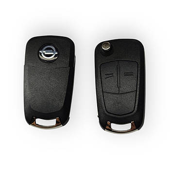 Корпус ключа Opel на 2 кнопки