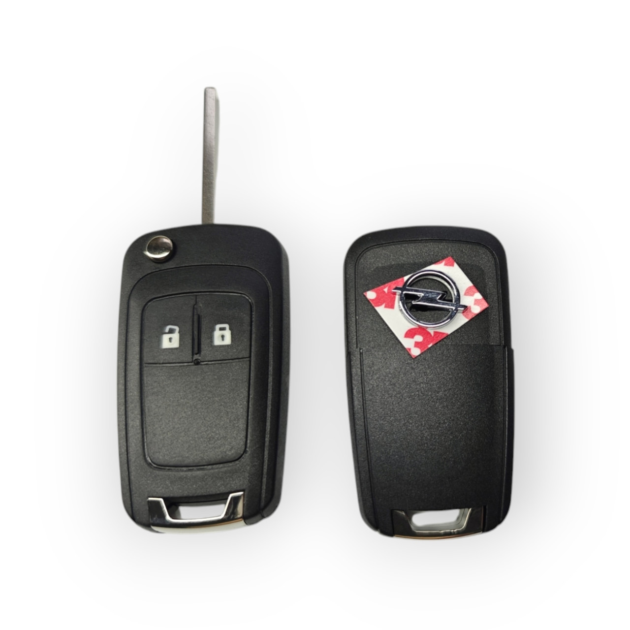 Корпус ключа Opel на 2 кнопки, фото 1