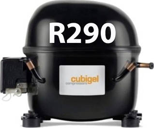 Компресори Cubigel низькотемпературні LBP, R 290