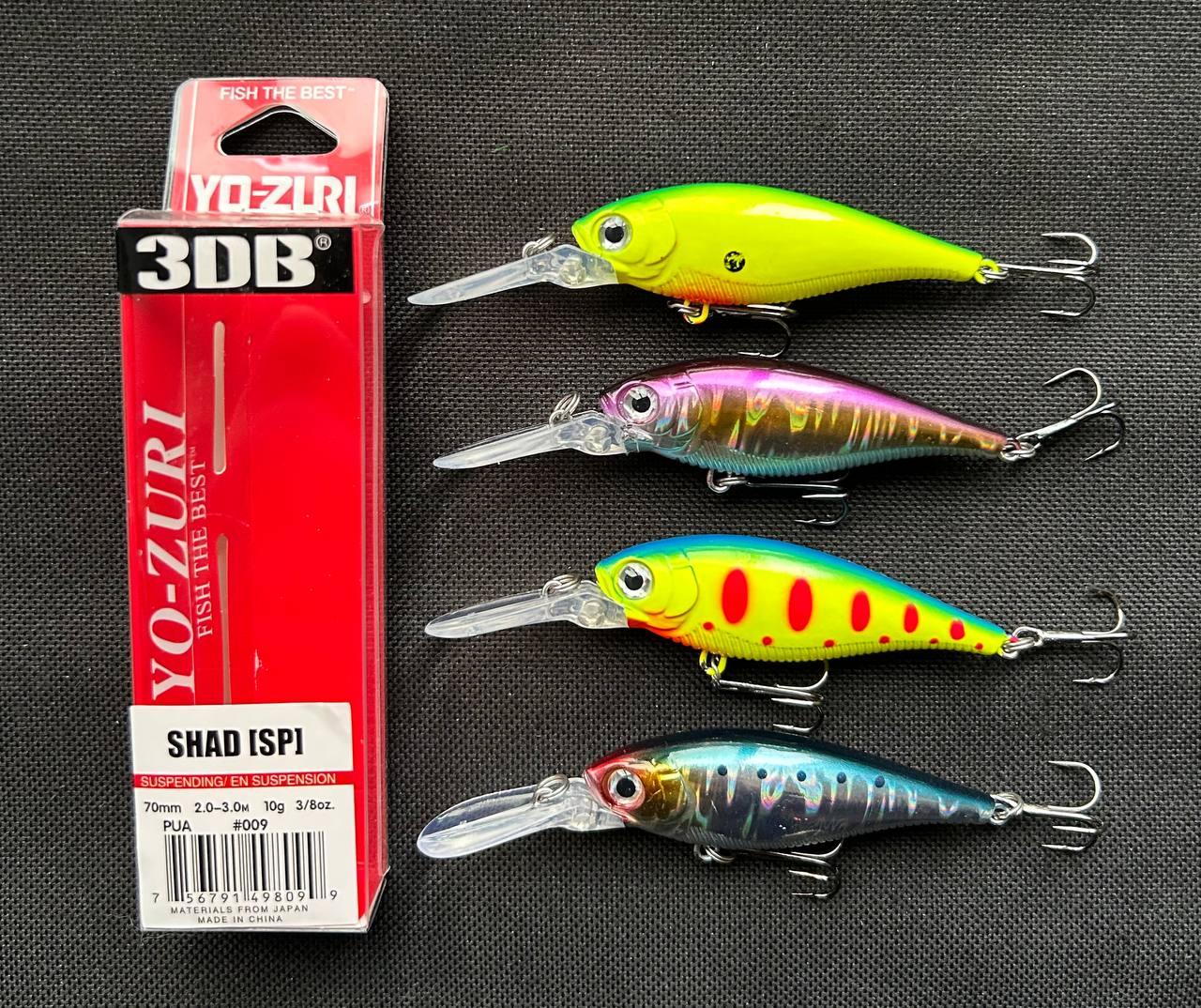 Воблер Fishing Yo-Zuri 3DB Deep Crank 70mm  10g (набір 4шт)
