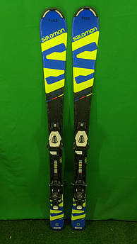Гірські лижі  Salomon X/Race jr 120 см  карвінг б/у