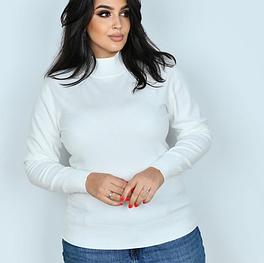 Гольф жіночий стильний теплий пів батал, комір-стійка, чудова якість, розмір 54-56