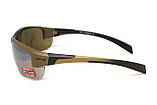 Окуляри захисні Global Vision Hercules-7 Black-Brown (drive mirror), дзеркальні коричневі в коричнево-чорній оправі, фото 8