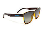 Окуляри поляризаційні BluWater Saltee Polarized (gradient gray), сірі з градієнтом лінзи в коричневій напівпрозорій оправі, фото 3
