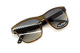 Окуляри поляризаційні BluWater Saltee Polarized (gradient gray), сірі з градієнтом лінзи в коричневій напівпрозорій оправі, фото 10