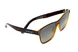 Окуляри поляризаційні BluWater Saltee Polarized (gradient gray), сірі з градієнтом лінзи в коричневій напівпрозорій оправі, фото 11
