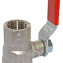 Кран для води посилений Bonomi Missuori DN 1" (ВН) латунний (Італія) 79570108, фото 3