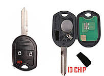 Ключ Ford 3 кнопки 315MHz чип 4D63 лезо FO38