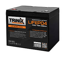 Літій-залізо-фосфатна акумуляторна батарея Trinix LFP 12V70AH