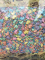 Мікс кондитерської посипки «Велокодній кролик» 1Кг.