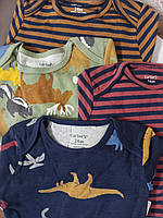 Набір трикотажних боді з довгим рукавом для хлопчика