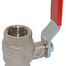 Кран кульовий для води Bonomi TAMIGI DN 2" (ВВ) латунний (Італія) 76000113R, фото 4