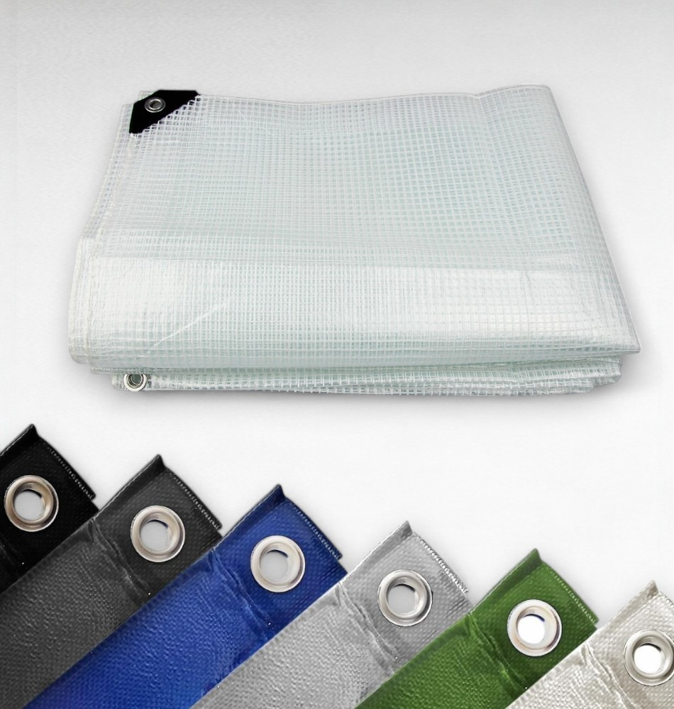 Тент армований прозорий LENO CRISTAL 100 г/м² 6х10м