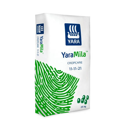 Добриво гранульоване YaraMila Cropcare 11-11-21 + 2,6 MgO + 25 S + micro, 25 кг, Yara, фото 1