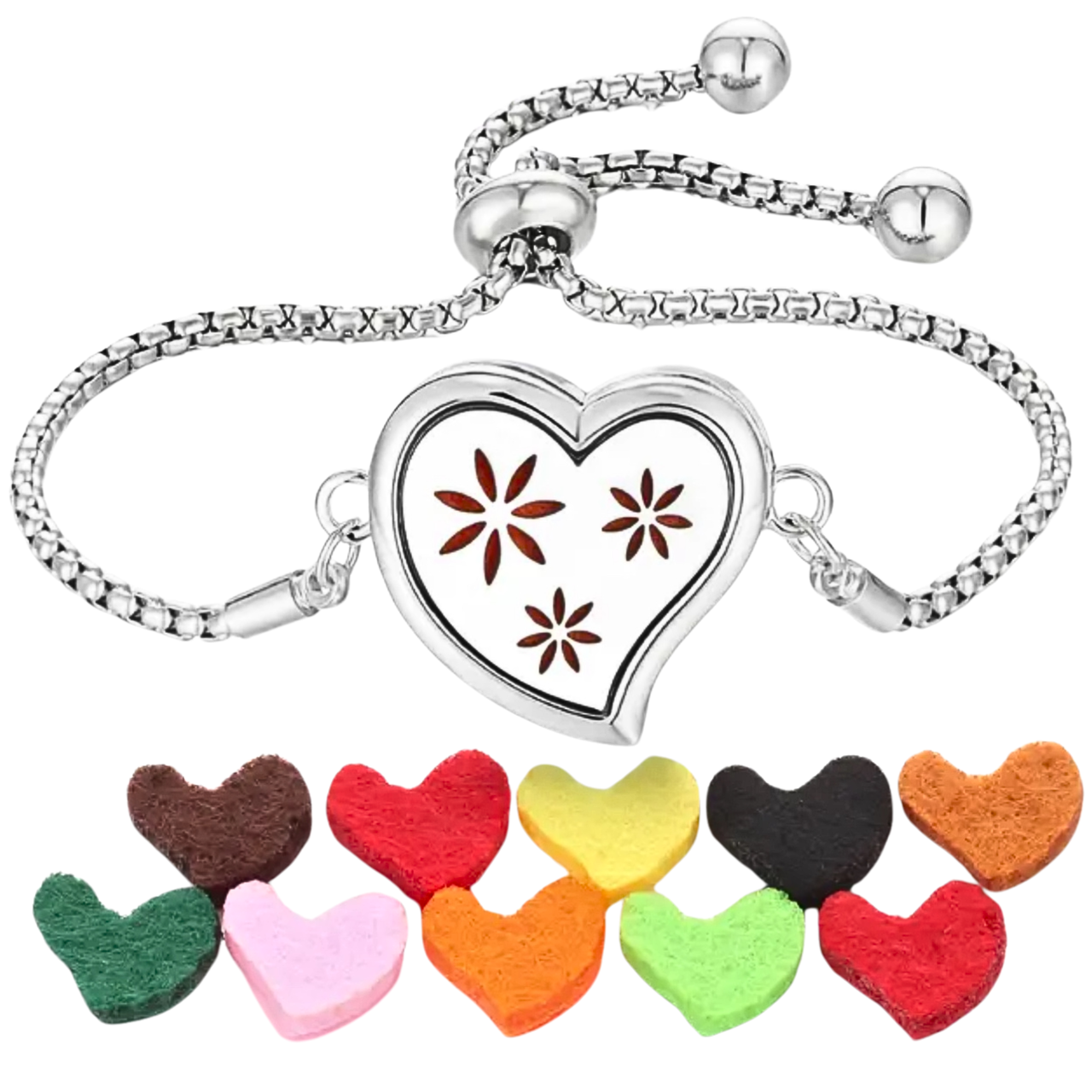 Аромабраслет "Пелюстки ніжності" + 10 блотерів, фото 1