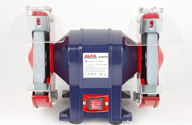 Точильний станок 200 мм. 1800W AL-FA ALBG18, фото 1