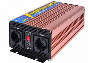Інвертор Pulsepad PSW-1500 12V 1500W PURE SINE WAVE  Максимальна потужність, Вт: 3000
