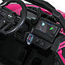 Дитячий електромобіль на акумуляторі двомісний Багі M 5099 з пультом р/у для дітей 3-8 років Рожевий, фото 9