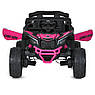 Дитячий електромобіль на акумуляторі двомісний Багі M 5099 з пультом р/у для дітей 3-8 років Рожевий, фото 10