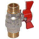 Кран кульовий для води Bonomi TAMIGI DN 1/2" (зовнішня різьба) латунний (Італія) 76470004R, фото 3