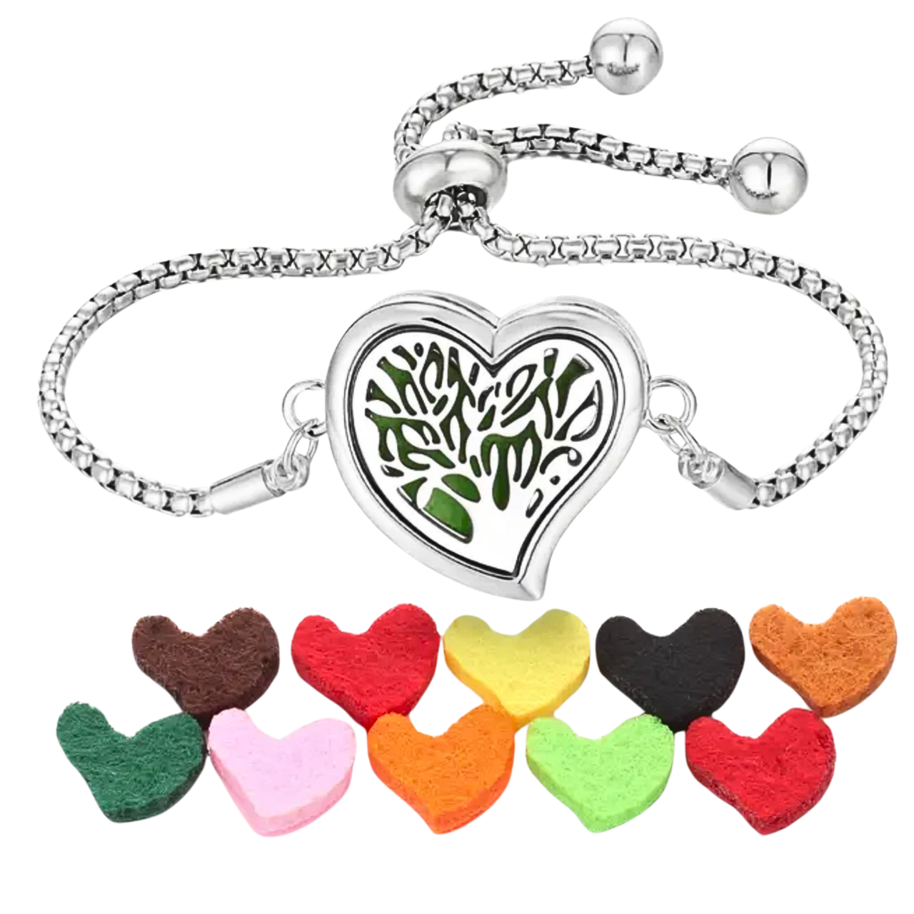 Аромабраслет "Древо життя" + 10 блотерів