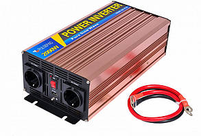 Інвертор Pulsepad PSW-2000 12V 2000W PURE SINE WAVE  Максимальна потужність, Вт: 4000