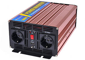 Інвертор Pulsepad PSW-1000 12V 1000W PURE SINE WAVE Максимальна потужність, Вт: 2000