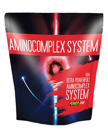 Амінокислоти комплексні Power Pro Aminocomplex system 500 г смак Журавлина, фото 1