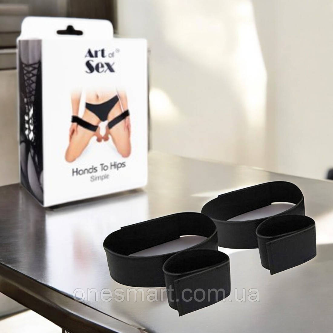 Набір для фіксації BDSM Hands to Hips Art of Sex простий аксесуар для бондажу та інтимних ігор, фото 1