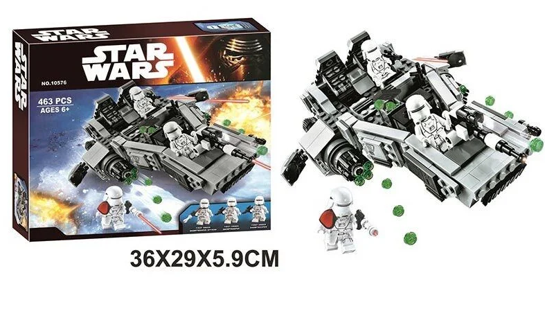 Конструктор Star Wars Зіркові війни 10576 Сніжний Спідер Першого ордену
