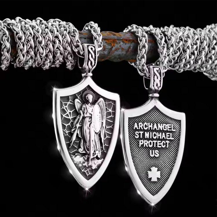 Захисний кулон Архангел Михаїл, фото 1