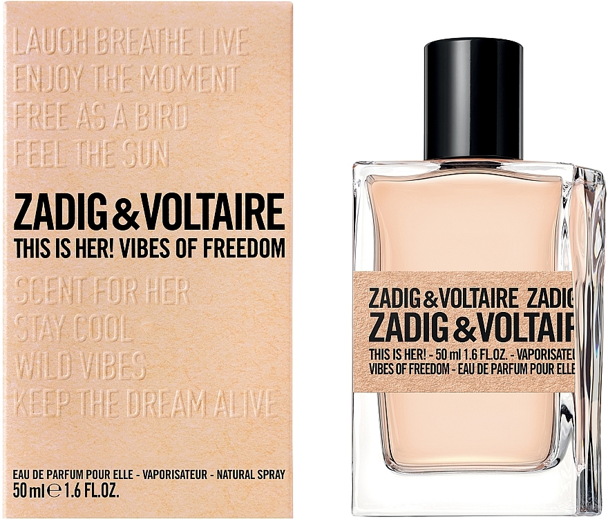 Парфумована вода Zadig&Voltaire This Is Her! Vibes Of Freedom для жінок — edp 50 ml