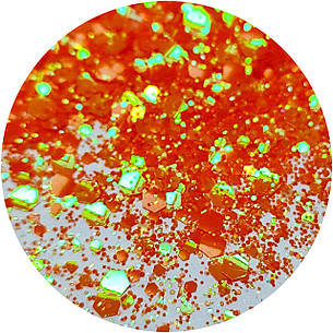 ГЛІТЕР СУХИЙ ГОЛОГРАФІЧНИЙ CHAMELEON MIX CHUNKY GLITTER 10 g, фото 1