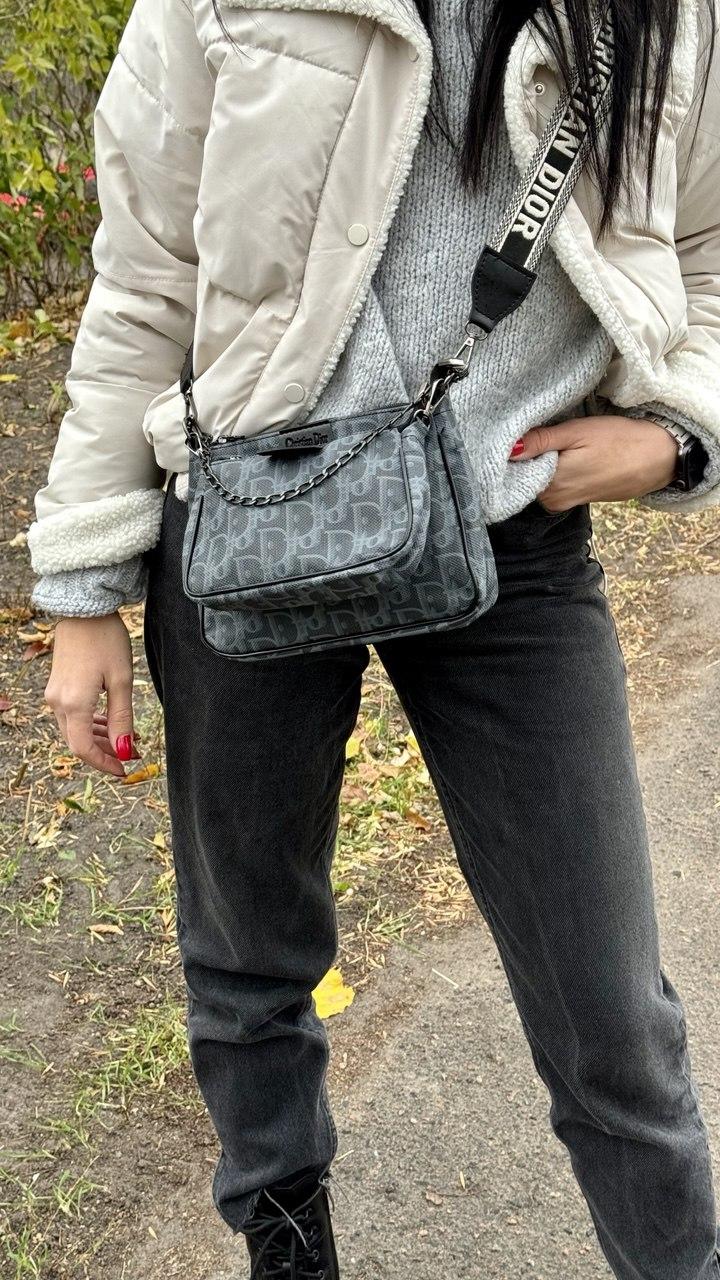 Сумочка сіра, фото 1