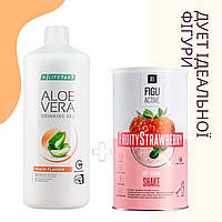 LR FIGUACTIVE Коктейль зі смаком полуниці + Алое Вера зі смаком ПерсикаФормула Балансу: Дует Ідеальної Фігури