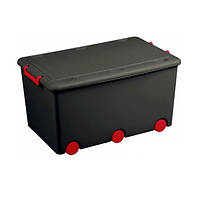Ящик контейнер для іграшок Tega Baby PW-001-163-C (graphite-red) Графітовий