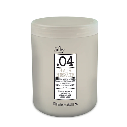 Відновлююча маска для волосся SILKY Hair Repair Intensive Mask 1000 мл, фото 1