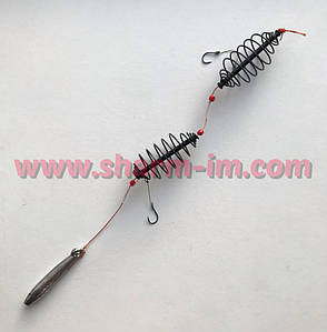 Оснастка Вбивця Карася на 2 пружини, Груз Куля 30 г