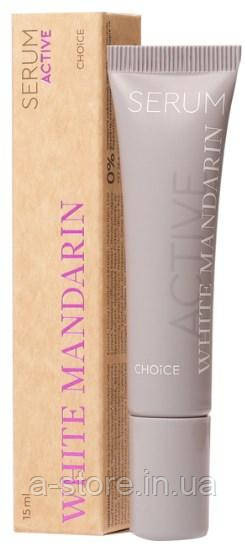Сироватка антиакне White Mandarin Serum Active для проблемної шкіри обличчя 15 мл