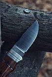 Ніж ручної роботи «Малюк #1» з піхвами зі шкіри N690/60-61 HRC., фото 2