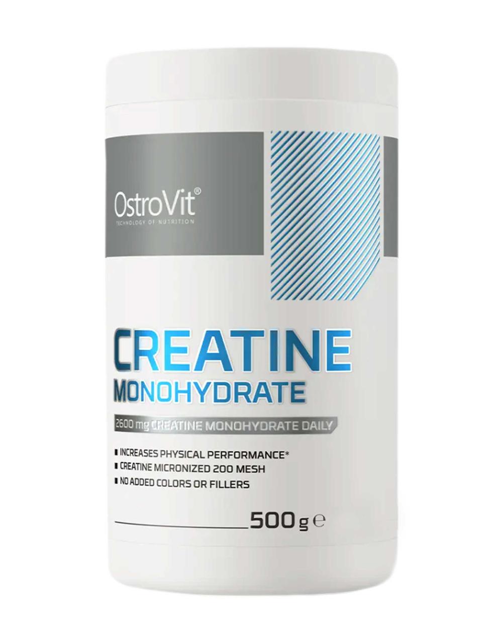 Креатин Моногідрат Ostrovit Creatine Monohydrate 500 г Польща смак