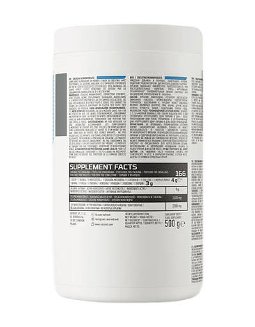 Креатин Моногідрат Ostrovit Creatine Monohydrate 500 г Польща смак, фото 3