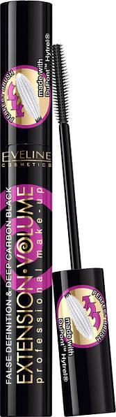 Туш для вій Eveline Extension Volume 4D Екстремальний об'єм і подовження (10мл)