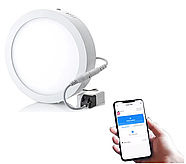 Комплект WIFI автоматизації освітлення 1DAL LightKit WF7 | Датчик руху + RGB світильник 12 W | APP "Tuya", фото 6