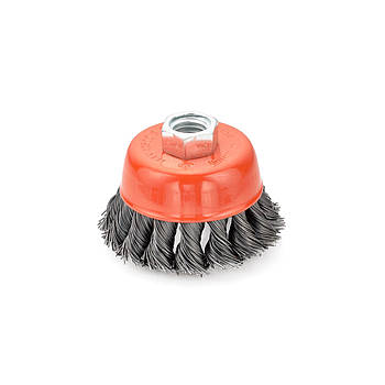 Щітка чашка 75 мм для КШМ, пучки сталевого дроту Sturmax