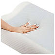 Ортопедична подушка Malatec 24238 (54×34×10 см, ефект пам'яті, охолоджувальний гель, Польща), фото 8
