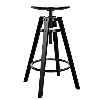 Барний стілець IKEA DALFRED 60155602 Чорний