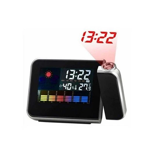 Метеостанція з годинником-проектором Color Screen Calendar AND Ha-168 Jw